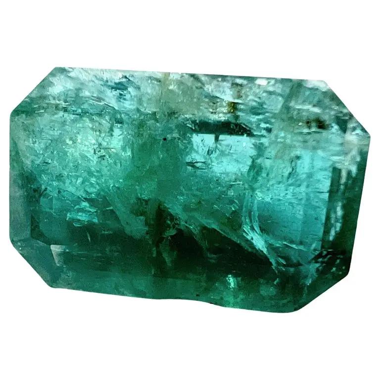 7.90ct Non-Oil Natural Emerald Gemstone - Hanna Boya