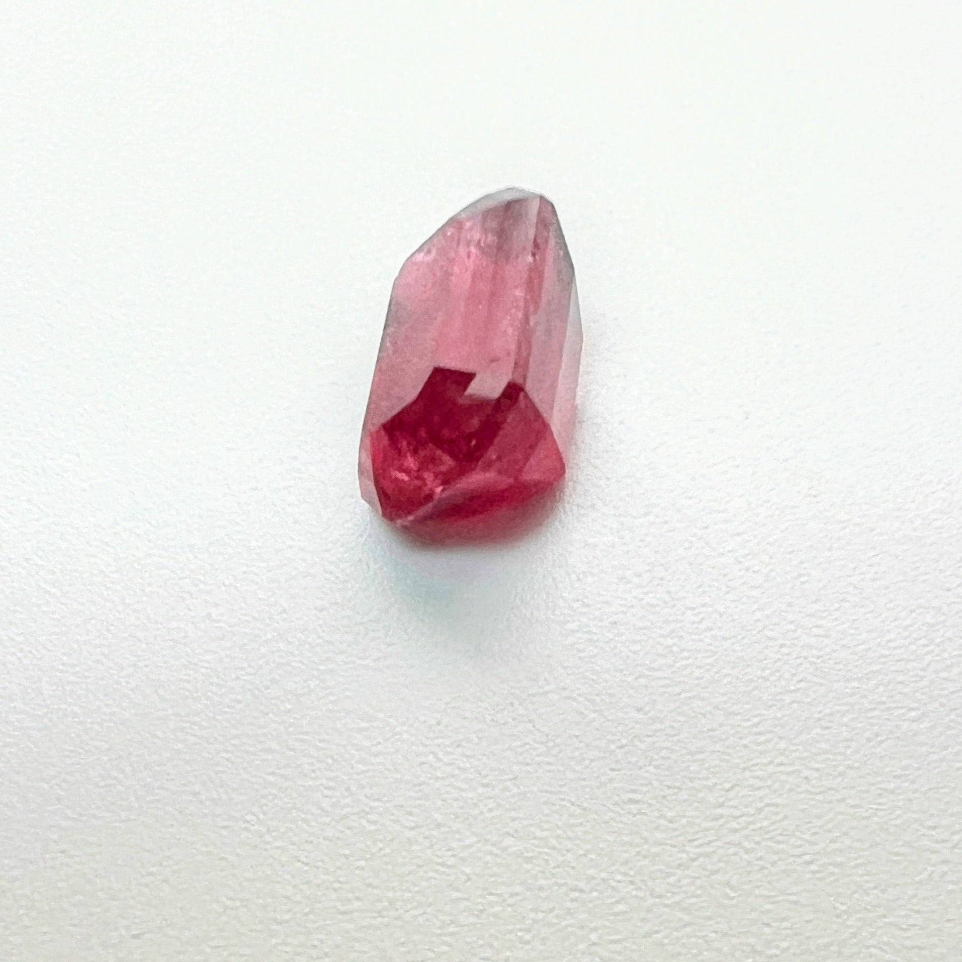 8.38ct Emerald Cut Deep Red Rubellite Tourmaline - Hanna Boya