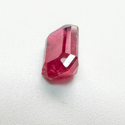 8.38ct Emerald Cut Deep Red Rubellite Tourmaline - Hanna Boya