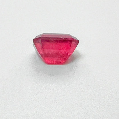 8.38ct Emerald Cut Deep Red Rubellite Tourmaline - Hanna Boya