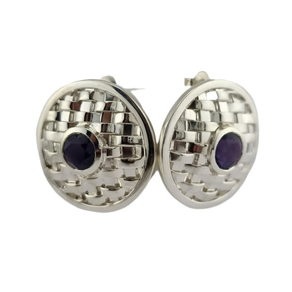 NYAKALLO Basket Stud Earrings - Hanna Boya