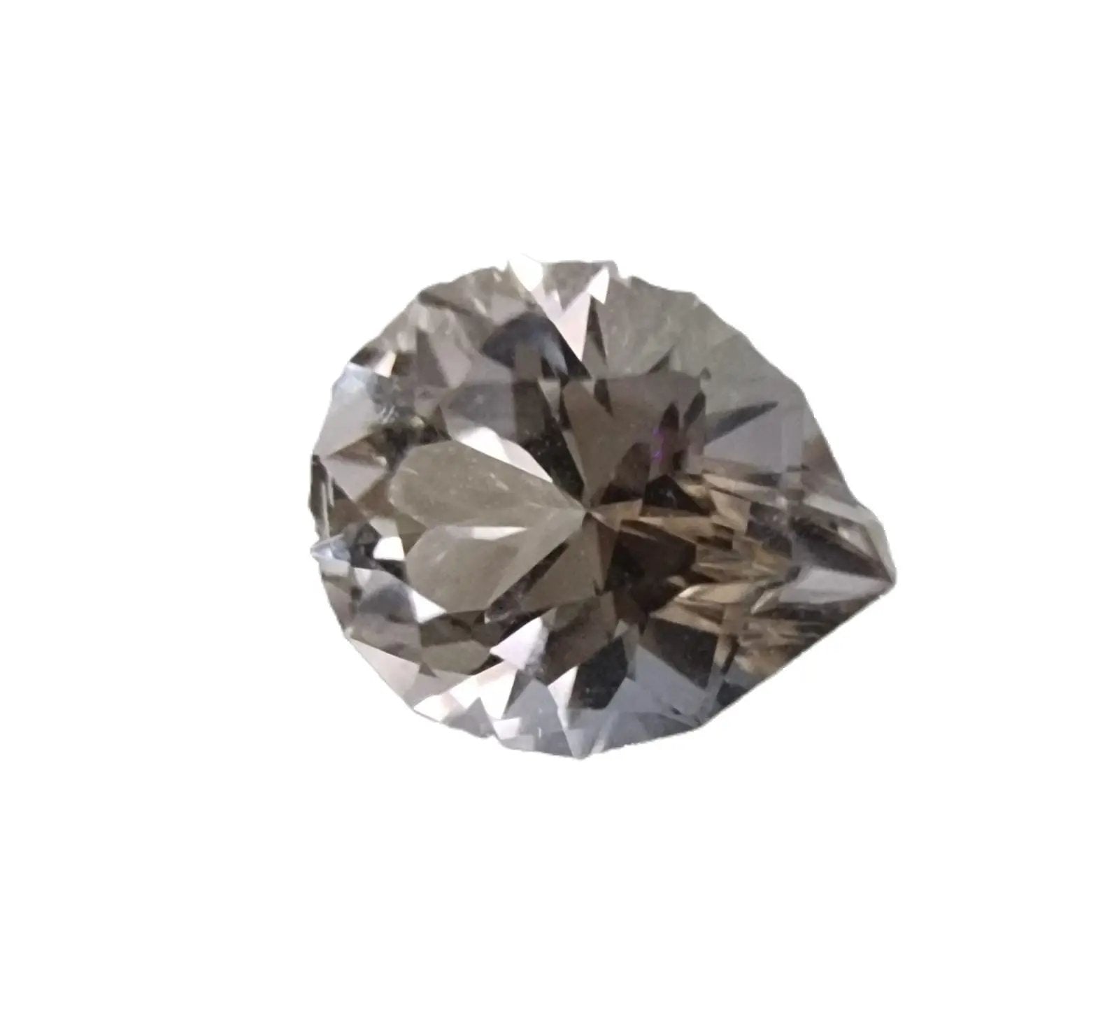 High-quality 1.69ct pear cut bi-color tourmaline gemstone with exceptional clarity and brilliance. A perfect addition to any gemstone collection.