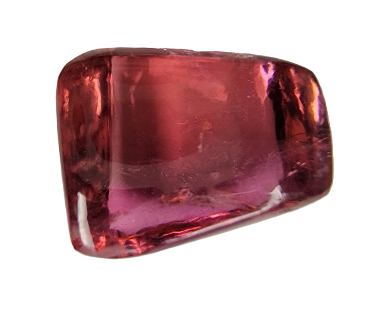 14.5ct Cabochon Red Rubellite Loose Gemstone - Hanna Boya