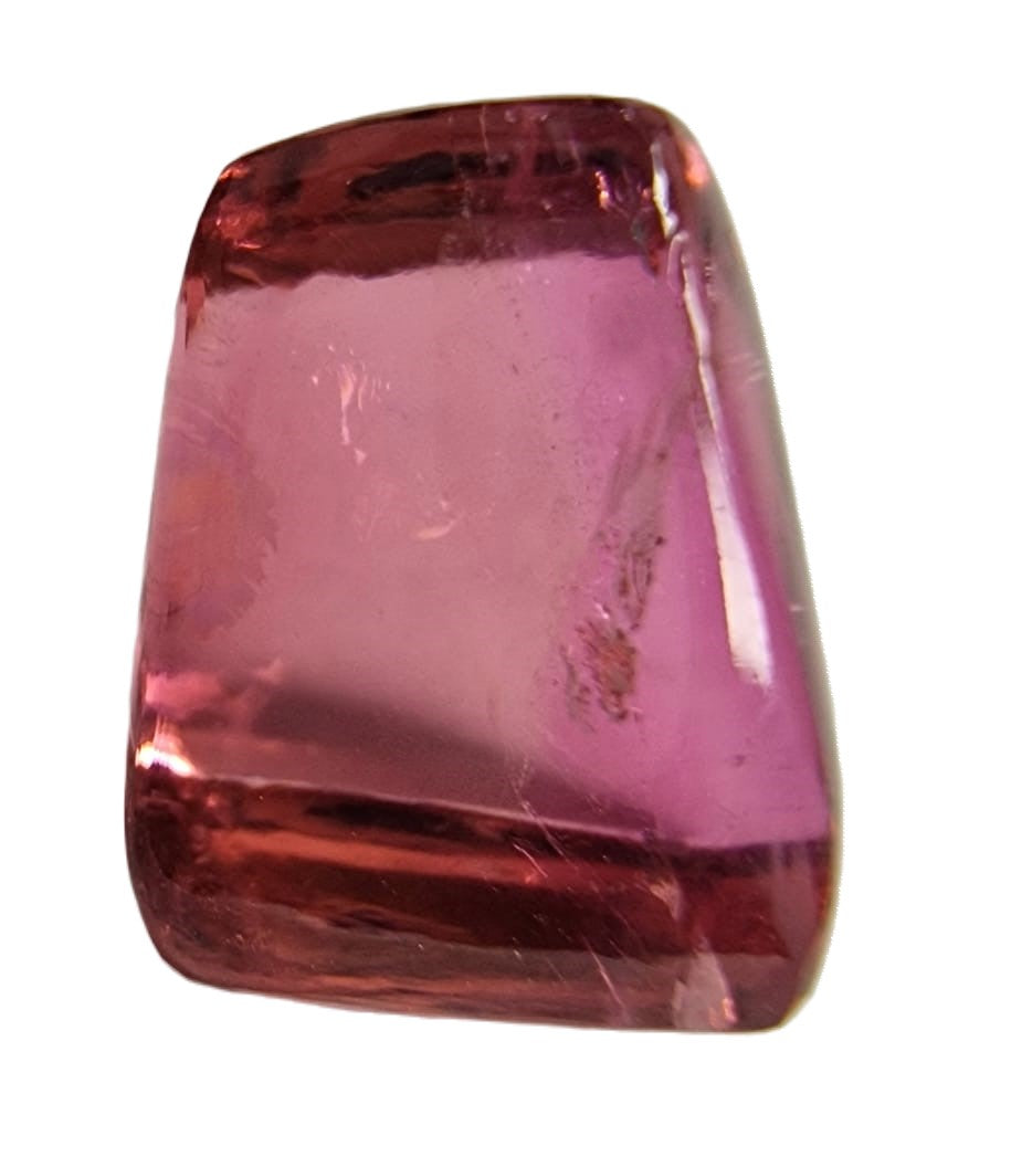 14.5ct Cabochon Red Rubellite Loose Gemstone - Hanna Boya