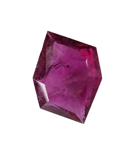 2.75-carat Custom Cut Pinkish Red Rubellite Tourmaline Gemstone