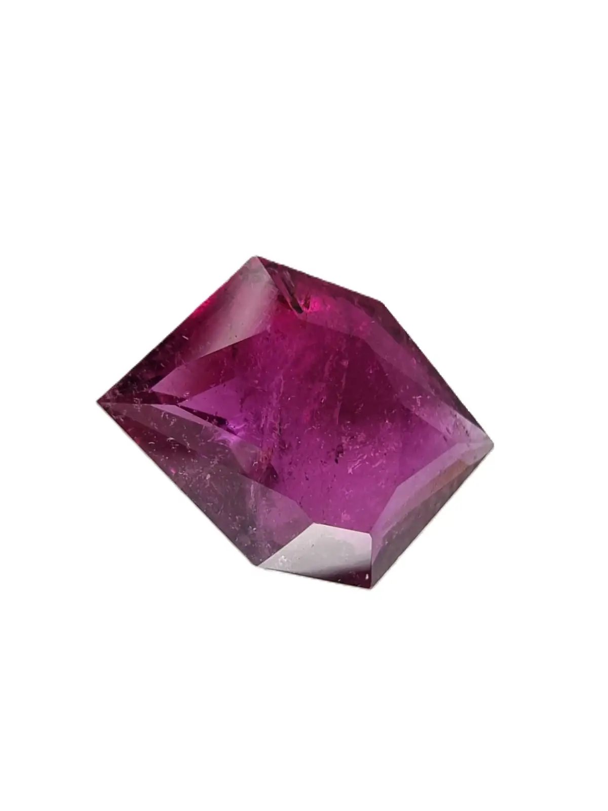 2.75-carat Custom Cut Pinkish Red Rubellite Tourmaline Gemstone