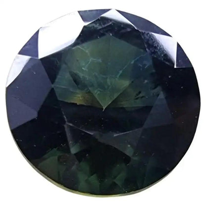 3.10ct Round Natural Navy Blue Sapphire Gemstone - Hanna Boya