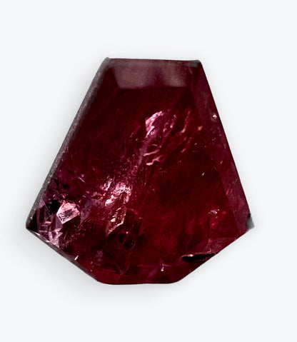 .90ct Custom Cut Fiery Red Rubellite Tourmaline Gemstone