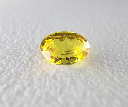 .95ct Oval Cut Yellow Sapphire Loose Gemstone - Hanna Boya