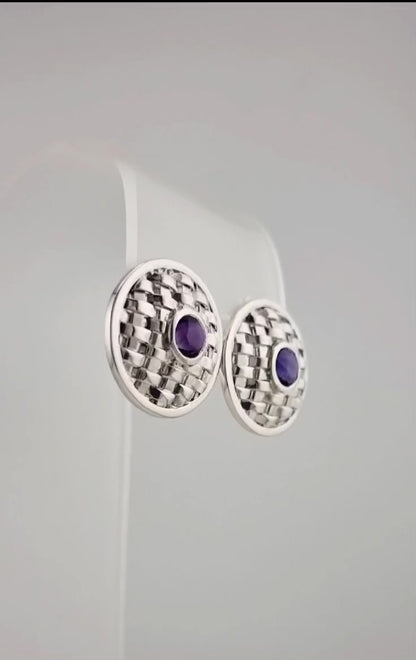 NYAKALLO Basket Stud Earrings