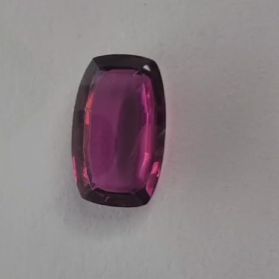  2.6ct Oval Pinkish Red Rubellite Tourmaline Gemstone 