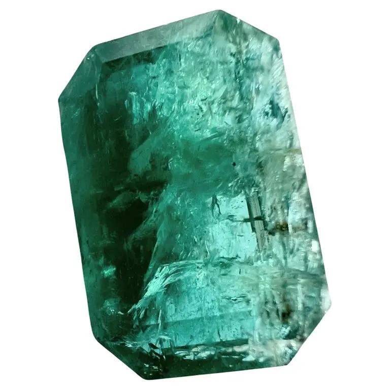 7.90ct Non-Oil Natural Emerald Gemstone