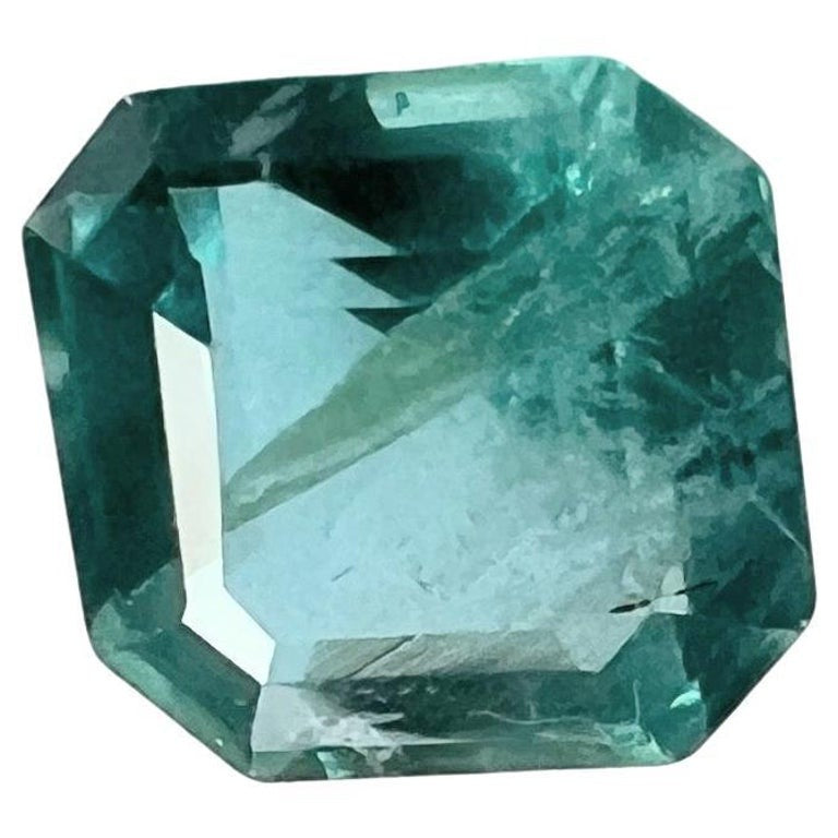 3.05ct Non-Oil Natural Blue Green Emerald Gemstone